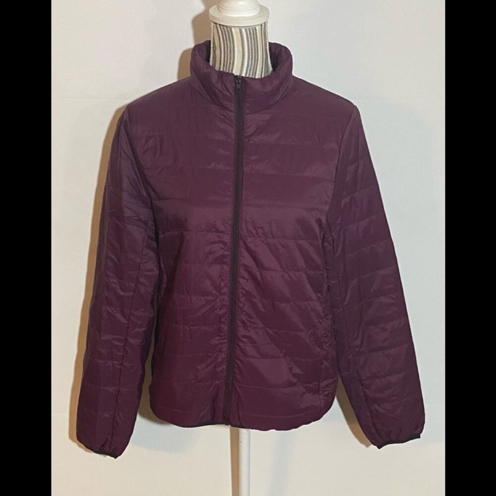 PINK WOMENS PACKABLE PUFFER SIZE S NWOT